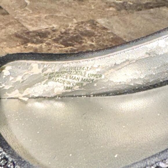 Guess Women's Peep Toe Pumps Silver Glitter Stilletto Heels - Picture 6 of 9